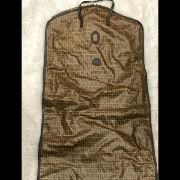 FENDI. Monogram FF Zucca Crystal garment bag - Picture 1 of 16